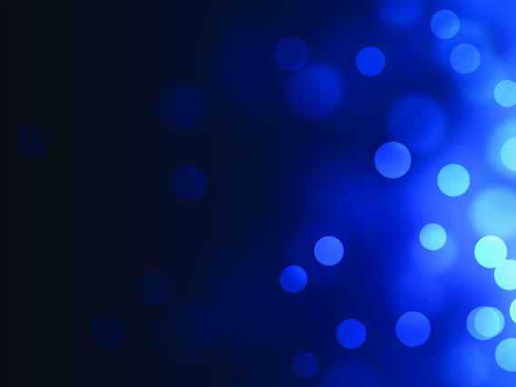 blue background with lighter blue spheres