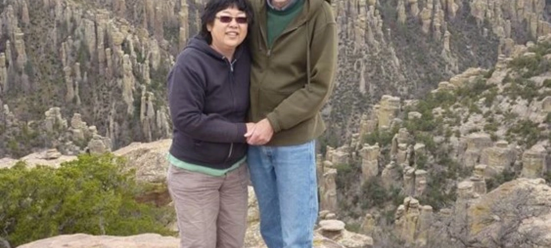 Sandy Koizumiand and Fran Colwell