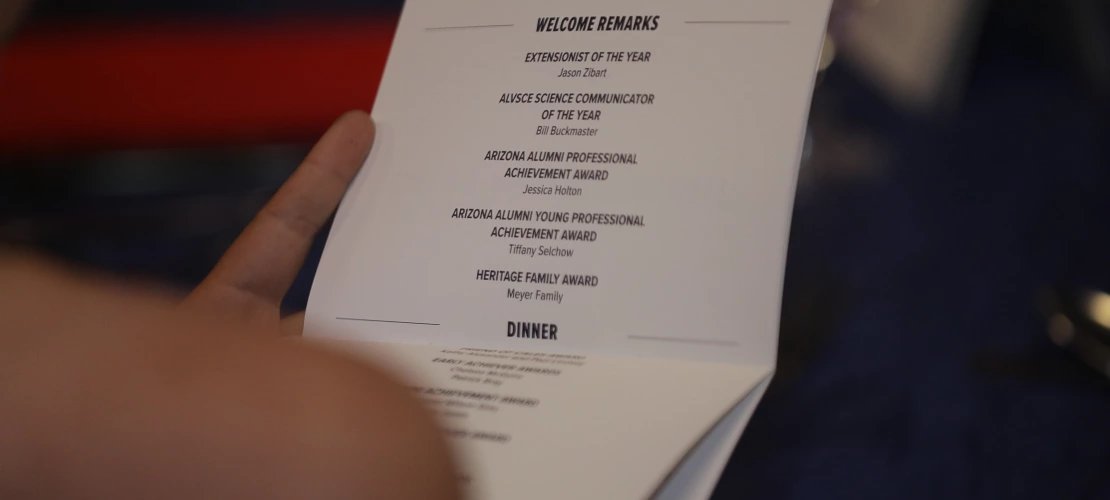 Awards Dinner Program