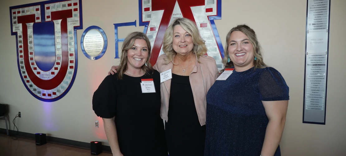 Jessica Perry, Carmella Gregory and Cheryl Koury