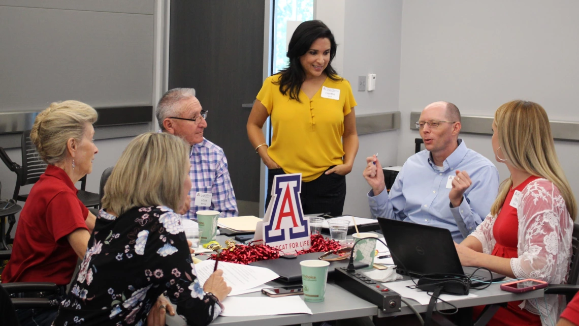 staff at a ua conference