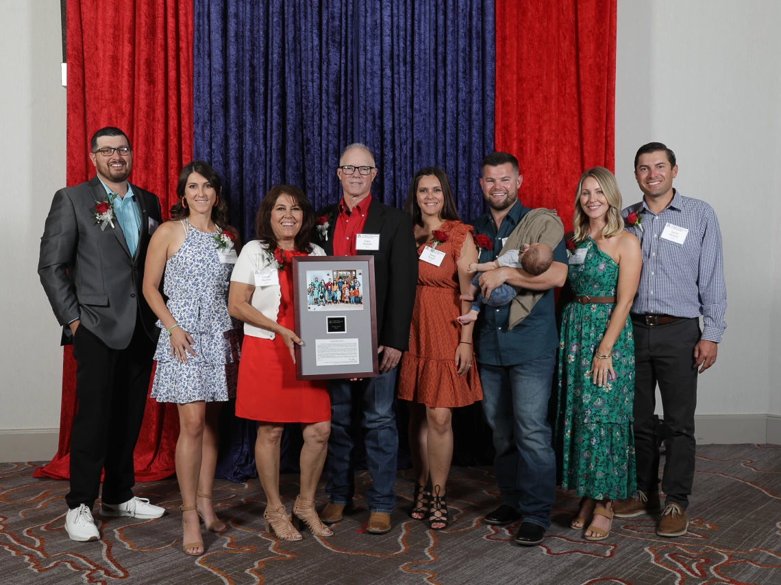 Mayfield family with award (3).jpg