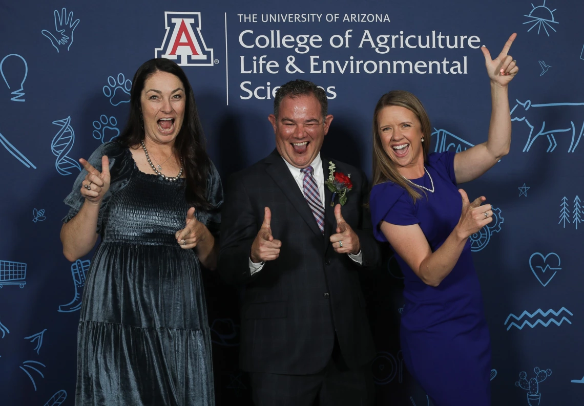 Patrick Bray, Tiffany Selchow and Lauren Maehling