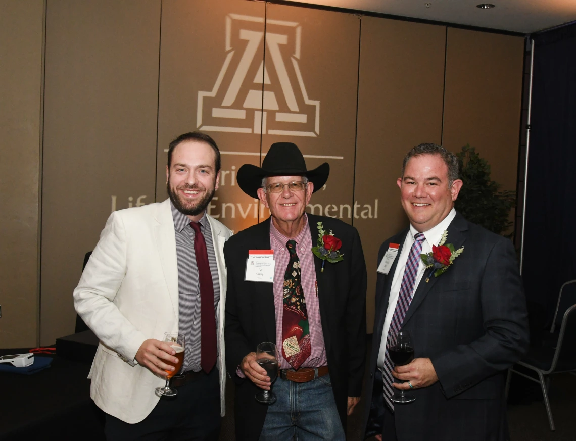 Ed Curry, Patrick Bray and Alex Strong