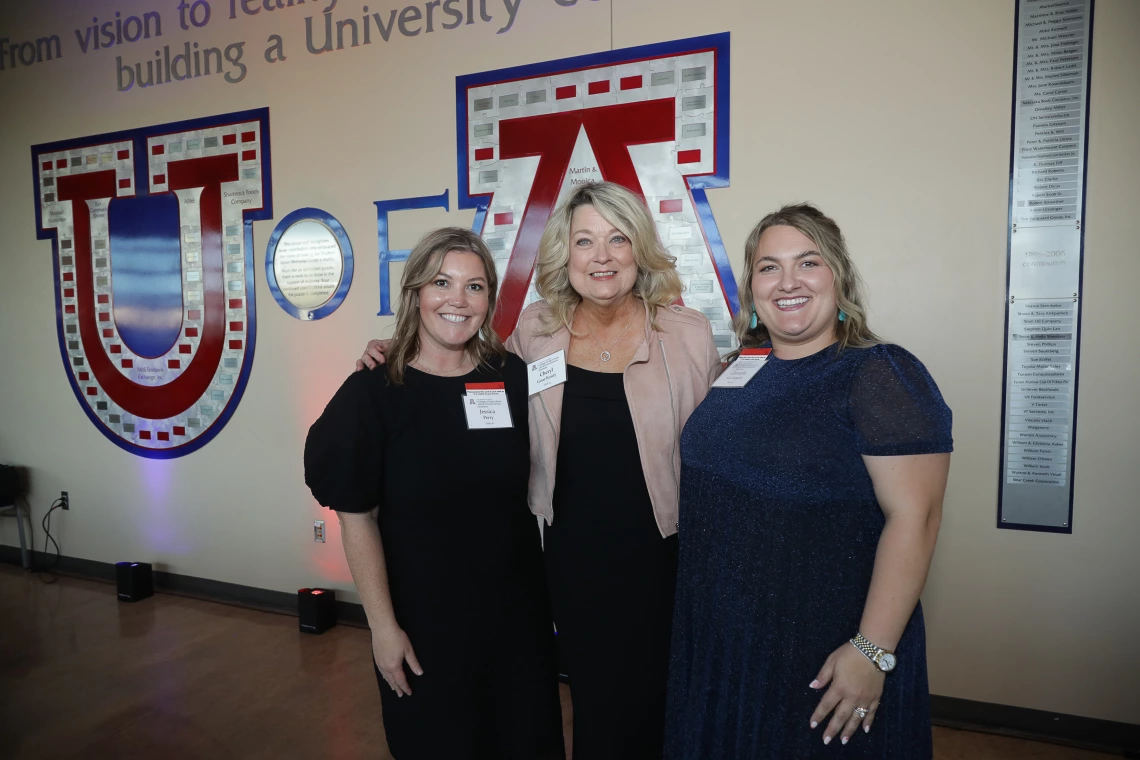 Jessica Perry, Carmella Gregory and Cheryl Koury