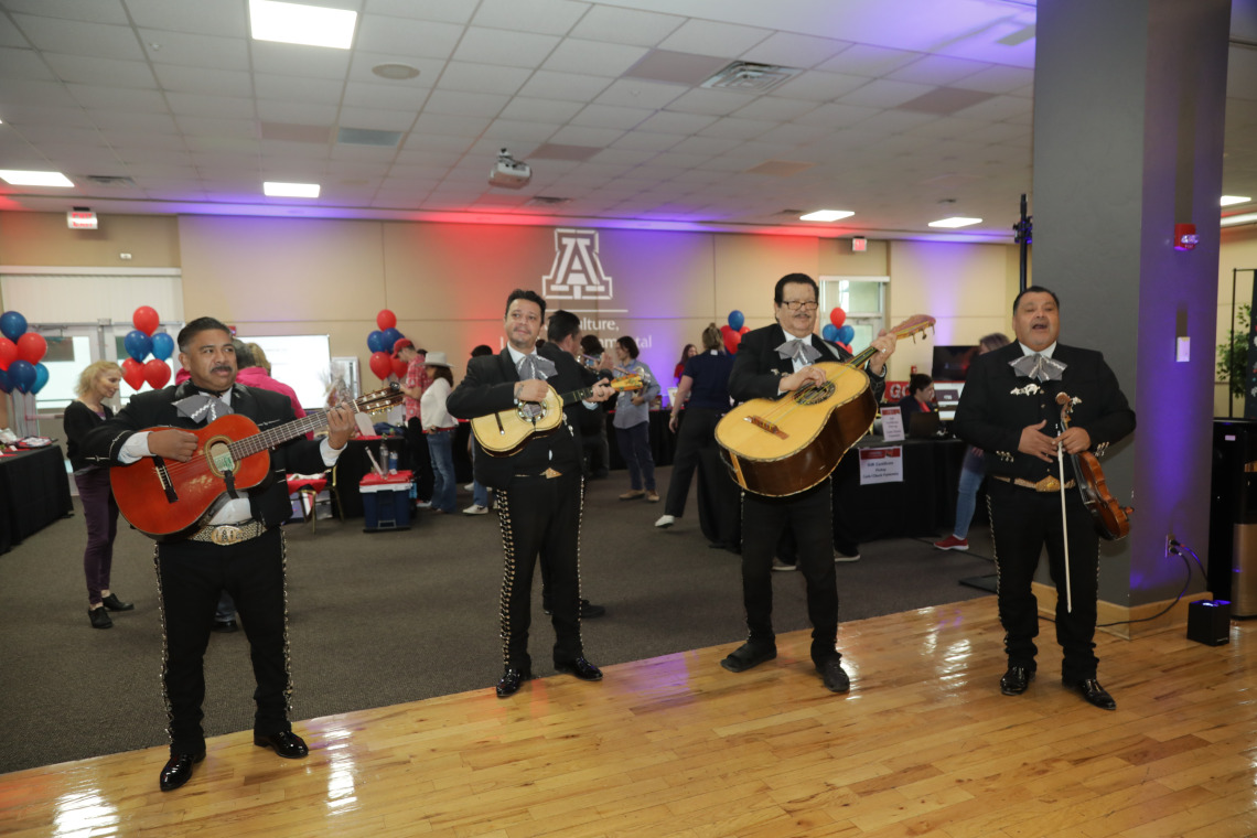 Mariachis at Burrito Breakfast 