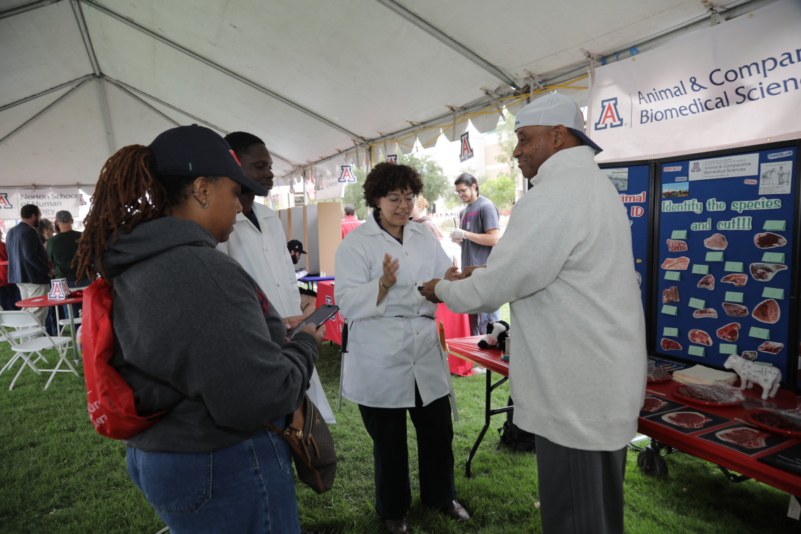 ACBS in the tent 